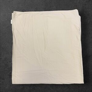 Brooklinen King Flat Sheet Cream 100% Cotton